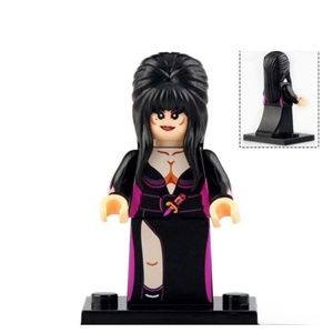 Elvira Custom Figure - Building Toy Minifigure